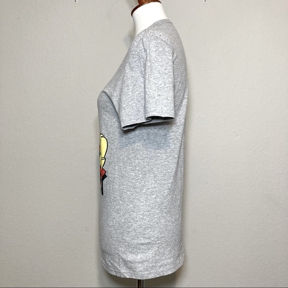 DISNEY Mickey Mouse Gray Graphic Tee Shirt Size Small - Picture 4 of 7